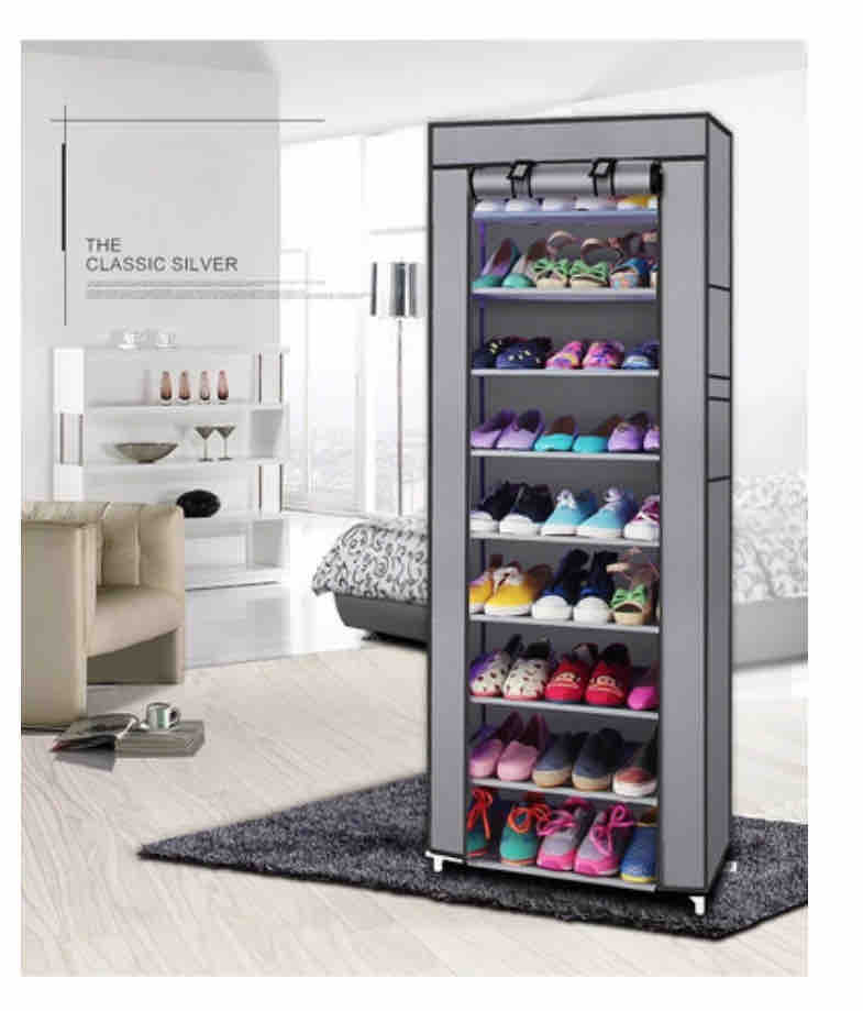 Zapatero Organizador En Tela 10 Niveles